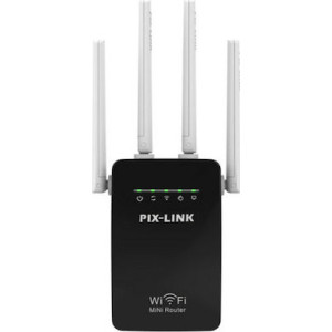 Pix-Link LV-WR09 Black Single Band (2.4GHz)