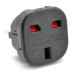 Αντάπτορας Uk σε European 10/16A 250V Μαύρος