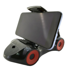 Βάση Στήριξης Αυτοκινήτου 360° Universal Car Μαύρο για Smartphone 3'' έως 6'' Ίντσες
