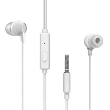 Hands Free Borofone BM28 Tender Earphones Stereo 3.5 mm Λευκά με Μικρόφωνο και Πλήκτρο Λειτουργίας