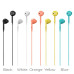 Hands Free Borofone BM50 Earphones Stereo 3.5mm με Μικρόφωνο Πλήκτρο Λειτουργίας 1.2μ Σετ 60τμχ Διάφορα Χρώματα