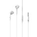 Hands Free Borofone BM50 Earphones Stereo 3.5mm με Μικρόφωνο Πλήκτρο Λειτουργίας 1.2μ Σετ 60τμχ Διάφορα Χρώματα