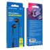 Hands Free Borofone BM54 Maya Earphones Stereo 3.5mm  με Μικρόφωνο και Πλήκτρο Λειτουργίας 1.2μ Μαύρο