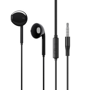 Hands Free Borofone BM54 Maya Earphones Stereo 3.5mm  με Μικρόφωνο και Πλήκτρο Λειτουργίας 1.2μ Μαύρο