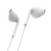 Hands Free Borofone BM54 Maya Earphones Stereo 3.5mm  με Μικρόφωνο και Πλήκτρο Λειτουργίας 1.2μ Άσπρο