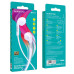Hands Free Borofone BM55 Sonido Stereo 3.5 mm Λευκά με Καλώδιο Πλακέ, Μικρόφωνο και Πλήκτρο Λειτουργίας