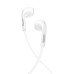Hands Free Borofone BM55 Sonido Stereo 3.5 mm Λευκά με Καλώδιο Πλακέ, Μικρόφωνο και Πλήκτρο Λειτουργίας