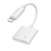 Αντάπτορας Borofone BV11 2 σε 1 Lightning σε Δύο Εξόδους Lightning 2.0A 1.24mm Λευκό