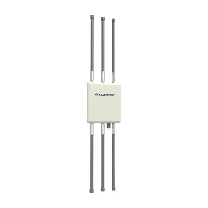 Wireless Router Comfast CF-WA900-V2 IP67 Εξωτερικής Χρήσης 1750Mbps 2.4G&5.8G με Αντικεραυνικής Προστασία 4KV Λευκό