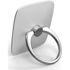 Βάση Στήριξης Δαχτυλίδι Goospery Wow Ring για Κινητά Τηλέφωνα Ασημί