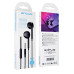 Hands Free Ancus Melody MD66 Semi in-Earbud Stereo 3.5 mm Μαύρο με Μικρόφωνο και Πλήκτρο Λειτουργίας 1,2μ
