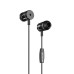 Hands Free Ancus Harmony MD44 in-Earbud Stereo 3.5 mm Μαύρο με Μικρόφωνο και Πλήκτρο Λειτουργίας 1,2μ