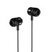 Hands Free Ancus Harmony MD44 in-Earbud Stereo 3.5 mm Μαύρο με Μικρόφωνο και Πλήκτρο Λειτουργίας 1,2μ