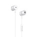 Hands Free Ancus Harmony MD44 in-Earbud Stereo 3.5 mm Λευκό με Μικρόφωνο και Πλήκτρο Λειτουργίας 1,2μ