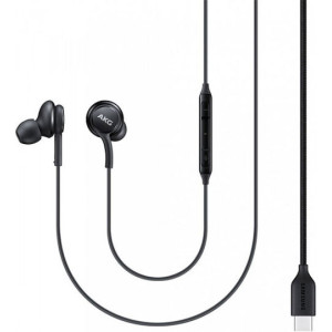 Samsung EO-IC100 In-ear Handsfree Ακουστικά με Βύσμα USB-C Μαύρο